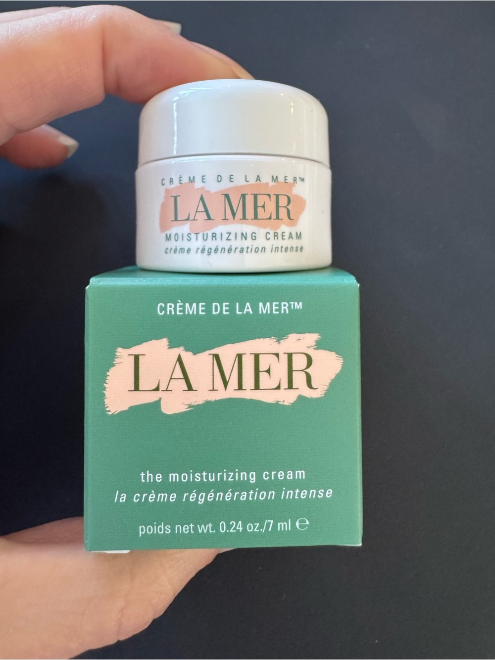 La Mer Moisturizing Cream - brand new in box - 7 ml